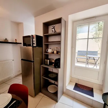 Coquette Maison De Calme Avec Patio Apartman